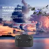 Electric RC Aircraft 4K WiFi FPV Helicopter Altitude Håll fast höjd Real Time Transmission Quadcopter med HD -kamera som svävar Aricraft RC Toy 230503