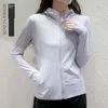 Summer Ice Silk Coat Ultra Womens Jackets Thin Breathable Sun Protection