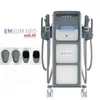 2023 Emslim hi emt macchina dimagrante ems neo cuscino del sedile Riscaldamento RF sincronizzato Contrazioni EMT 4 maniglie rassodamento della pelle body building body shaping