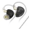 AS16 Pro In Ear Wired Auricolare Metal Balance Armature In Ear Cuffie Hifi Bass Music Auricolari Gioco sportivo Cuffie con microfono