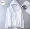 Effen kleur jassen Hooded Sun Proof Top Womens Outdoor dun ademend snel