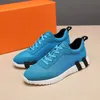 High quality luxury designer Men's leisure sports shoes fabrics using canvas and leather a variety of comfortable material size38-45 mjijm000001