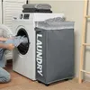 Organisation Home Slim Laundry Basket Aufbewahrungsorganisator mit Griff Rolling zusammenklappbarer schmutziger Kleiderkorb Cestas de Almacenamiento