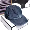 Nuovo cappello da pescatore di design Cappello da sole a triangolo rovesciato di alta qualità di lusso per uomo e donna Tendenza alla moda in denim retrò Semplice versatile