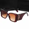 Damen trendige Retro-Sonnenbrille Marke Mode Vollglasspiegel Designermarke entspiegelte polarisierte Brille UV400