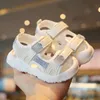 Girls Summer Fashion Sequins Baby Girl Kids Sport Shoes Boys Beach Sandals Pink Blue