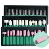 Nail Art Equipment Tragbarer elektrischer Nagelschleifer Professionelle Bohrmaschine Fräser Set Poliergerät für Maniküre und Pediküre SAUSB 230428