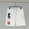 Rポロールメンズショーツ2023サマーメンズショーツ - カジュアルなスポーティな刺繍と印刷された5ポケットパンツ