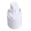 2 pins or 4 pins G24 male to E27 female G24d G24q to E26 E27 light bulb base holder converter adapter