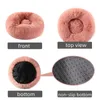 Mats Round Cat Beds House Soft Long Plush Best Pet Dog Bed For Dogs Basket Pet Products Cushion Cat Bed Cat Mat Animals Sleeping Sofa