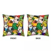 Pillow Case Everybirdy Pattern Parrot Sofa Zipper Pillowcase Spring Decorative Polyester Cover