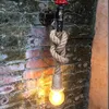 Vägglampa vintage e27 loft industriellt järn rost vatten rör retro lampor ledande lampor för vardagsrum sovrum bar restaurang