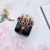 Brincos de colar Set Broches de cristal de Marrocos Neovisson para mulheres aristocráticas cor de cor de cor de cor de broche da Aristocrática Argélia