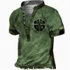 Męskie tshirty Henley Shirt TEE TEE TAKA 3D DRUKOWANIE GRAFICZNE STORED PLUS SIME STINK COOLD Codzienne sportowe tshirty dla mężczyzny 230503