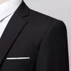 Ternos masculinos 2023 Verão confortável confortável e elegante calça masculina terno de colete blazer esbelto vestido de noiva de quatro peças