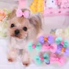 Grooming 2016 Pet Dog Candy Color ornamenti per copricapo a forcina Accessori per animali domestici 50 pezzi