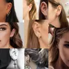 Hoopörhängen mode smycken liten runda för män och kvinnor rostfritt stål hänge mujer aretes brosk piercing grossist