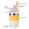 Tumblers Cup Thermal Mug with Straw Isotherm Flask Tumbler Thermo for Water Bottle Stainles Steel Coffee Beer Cooler Waterproof Drinkware 230503