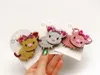 Hair Accessories Boutique 15pcs Fashion Glitter Cute Animal Pig Hairpins Solid Cartoon Clips Princess Headwear Fairy
