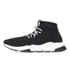 sock shoes men women designer luxury casual shoes platform sneakers speed trainer 1.0 2.0 triple white black red clear sole lace up outdoor trainers