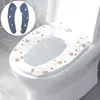 Toiletstoelhoezen bedekken universeel wasbare herbruikbare close stool wc mat sticker bidet accessoires