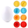 Egg Puzzle Toy Figure Fruit Matchande smarta parade ägg Early Education Kids Intelligence Learning Education Toys for Kids