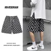 Mäns shorts Summer Men's Casual Pants Korean version av Ice Silk Shorts 2022 Ny Loose Japanese Sports Pants Printing Pants Streetwear S3XL J230503