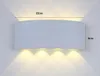 Appliques murales modernes luminaires LED Waterfool lampe extérieure chambre Wandlamp salon applique aluminium Lampara Pared éclairage