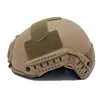 Велосипедные шлемы высокого качества защитных пейнтбольных военных игр тактического шлема армии AirSoft Тактическое быстрое шлемовое шлемо