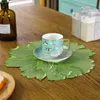 Matten Pads 2022 Nieuwe bloemen Placemat Borduurwerk Craft Water Cup Tea Tray Coaster Keuken Eettafel Placemat Lace Doily Wedding Drink Mat Z0502