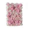 Decorative Flowers Wedding Flower Wall Party Backdrop Decor Baby Shower Anniversaire Pography Props Customized Silk Panels