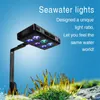 Verlichting Reef Tank Aquario Chihiros Aquarium Led-verlichting Lichtlamp voor zeevissen en koraalblauw Wit en helderheid Kleur instelbaar