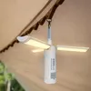 Utomhusbelysning fällning av camping Lykta lampor Magnetiska arbetsljus ficklampan varningsljus, multifunktionell 3500mAh, 750 lm, nödladdningsbar USB