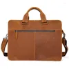 PastCases Vintage Natural Crazy Horse Couathercase Brethercase Multi Function Men Bolsas Bolsas de alta qualidade