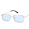 Sunglasses Sighttoo Cross-Border Fashion Trend Personality Sun Glasses Classic Vintage Metal Double Beam Unisex Outdoor