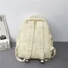 Zaino Zaini per donna Borse a tracolla per laptop da viaggio in tela Borsa da scuola coreana Borsa da viaggio impermeabile per ragazze adolescenti