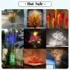 Modern Hotel Hall Decoration Lamps Floor Project Sculpture Art Crafts Garden Blown Glass Murano Spears 24 to 36 Inches