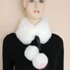 Halsdukar kvinnor termisk halsduk vindtät med hårboll vinter damer nack varmare bekväm dam för daglig slitage