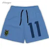 Pantaloncini da uomo Anime Blue Lock Pantaloncini da corsa Basic Basket Pantaloncini a rete a uno strato Pantaloni sportivi da fitness Pantaloncini da uomo estivi Pantaloncini da allenamento per palestra J230503