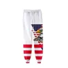 Spodnie USA flaga amerykańskich gwiazd i paski 3D drukowane spodnie Dzieci mężczyźni kobiety luźne pant halloween dla spodni unisex kostium cosplay