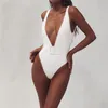Maillots de bain pour femmes Sexy léopard Grain Bikini ensemble rembourré baigneur maillot de bain maillot de bain côtelé licou string femme maillot de bain femmes