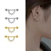 Серьги -грибы Inzareal 925 серебряный серебряный циркон u Bead Star for Women Party Bohemian прекрасные украшения минималистские аксессуары