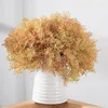 Fiori decorativi 12 pezzi Simulazione Flower Simple Plastic Plastic Misty Mbristo Rime DECORAZIONE