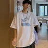 Men s t shirts privathinker witte wolk in de lucht grafische t -shirt katoenen korte mouw mannen t -shirt oversized casual losse kleding 230503