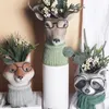 Vaser Owl Flowerpot Garden Succulent Plant Container Vase Creative Home Decoration Harts Crafts 230428