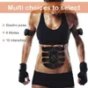 Conjunto de 6 peças de equipamento de treinamento muscular profissional 8 almofadas EMS Toner Muscular Fitness
