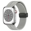 14 kolorów gumowy pasek do Apple Watch Ultra opaska 49 mm 44 mm 45 mm 41 mm 40 mm 42 mm 38 mm 45 mm silikonowa bransoletka magnetyczna Iwatch Seria 8 SE 7 6 5 3