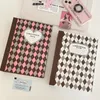 Anteckningar Minkys Retro Rhombus A5 Kpop Pocard Binder Collect Book Idol Po Card Album Kawaii Stationery 230503