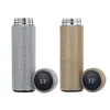 Tumblers 500 ml Creatieve slimme diamant thermosfles roestvrijstalen waterfles voor meisjes draagbare vacuümkolven Coffee Thermos Cup 230503