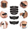 Marchandises 6pcs définir un équipement d'entraînement musculaire professionnel 8 pads EMS Toner Muscle Fitness